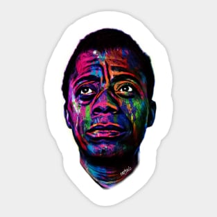 BHM: James Baldwin Sticker